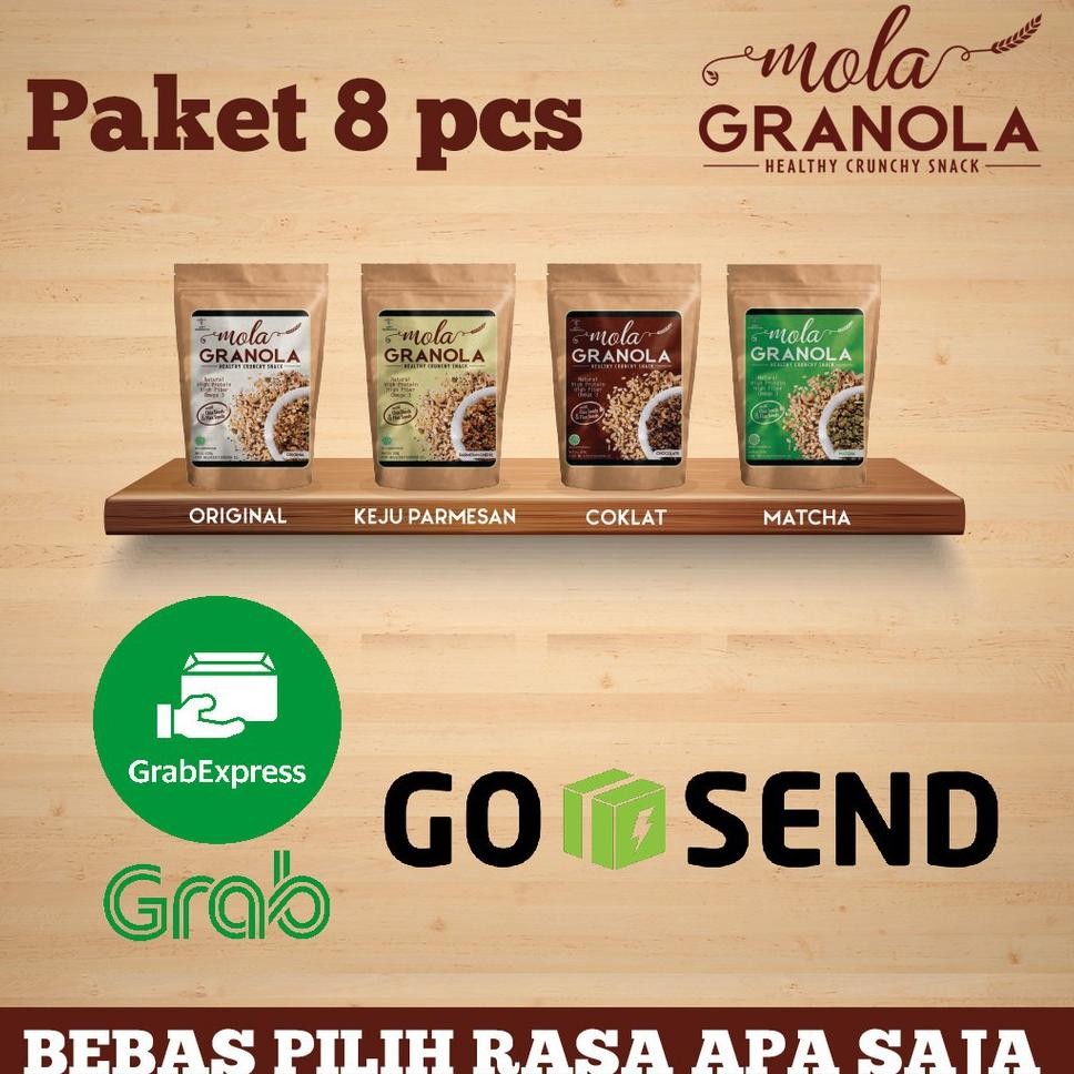 

8 Pcs Mola Granola Muesli