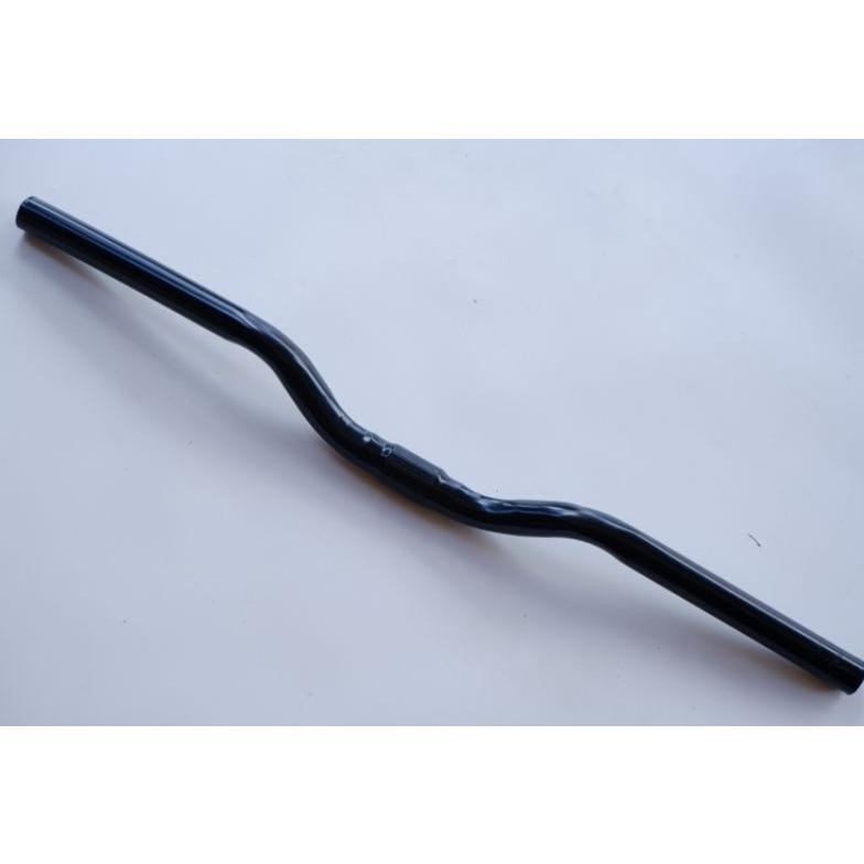 Stang handle bar besi model low rise untuk sepeda lipat / fixie / Handle bar sepeda. KODE 4400004