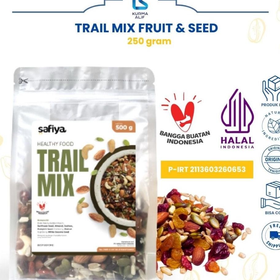 

Trail Mix Safiya 250 Gr Berry Nut And Seed Cemilan Sehat Rasa Enak