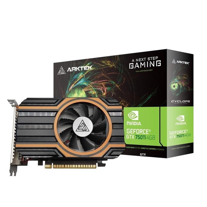 Vga Arktek Nvidia Geforce Gtx 750 Ti 4Gb Gddr5 Original Dan Terpercaya