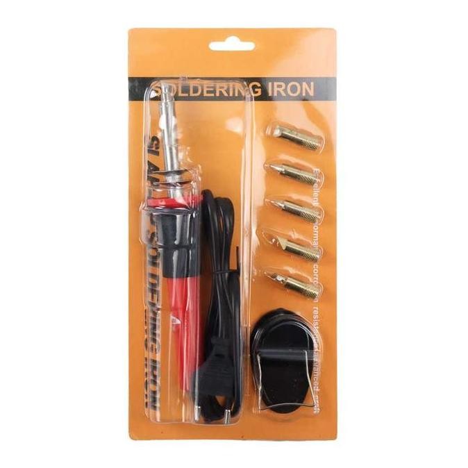 

Alat Lukis Bakar Wood Burning Pen Pyrography Set 30W promo