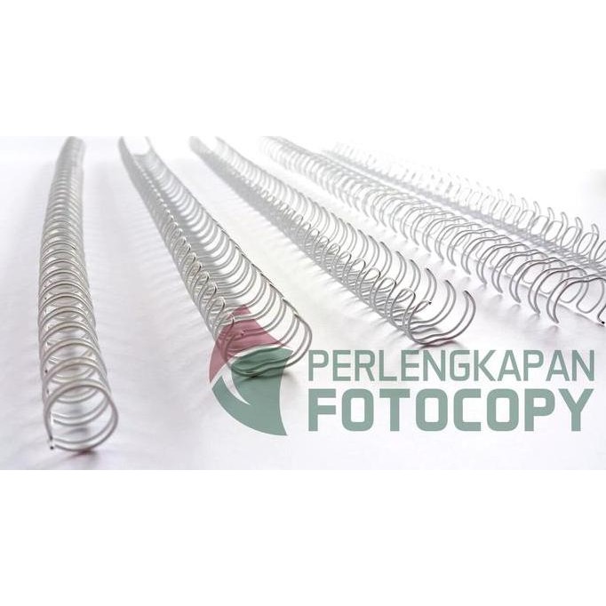 

SPIRAL KAWAT/ RING KAWAT, WIRE 2:1 A4 - 5/8 HITAM & PUTIH TERMURAH ORIGINAL DAN TERPERCAYA