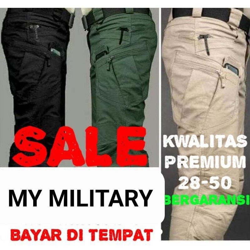 Celana Tactical Cargo Bigsize Jumbo Ripstop Premium