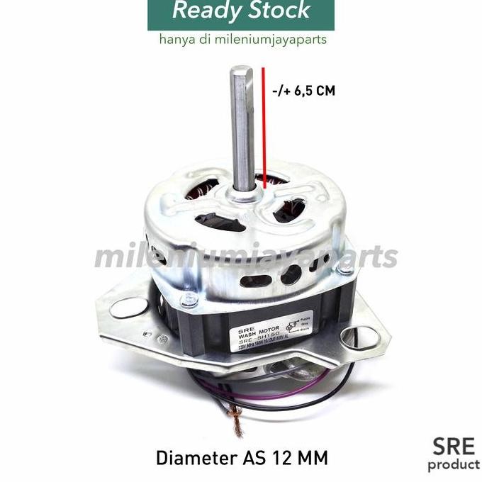 Dinamo Pencuci Mesin Cuci Sharp / Motor Wash Toshiba As 12 Mm 14 Kg 2 Tabung