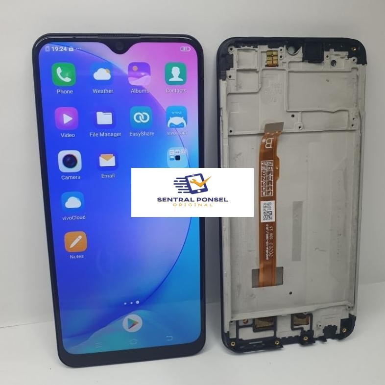 LCD Vivo Y12 LCD Touchscreen Fullset Frame Tulang Tengah Vivo Y12