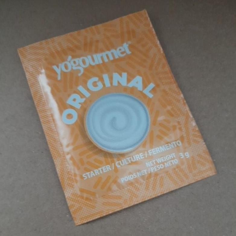 

Bibit Yoghurt Kering / Dried Yogurt Starter Yogourmet Import Asli Canada Nugi