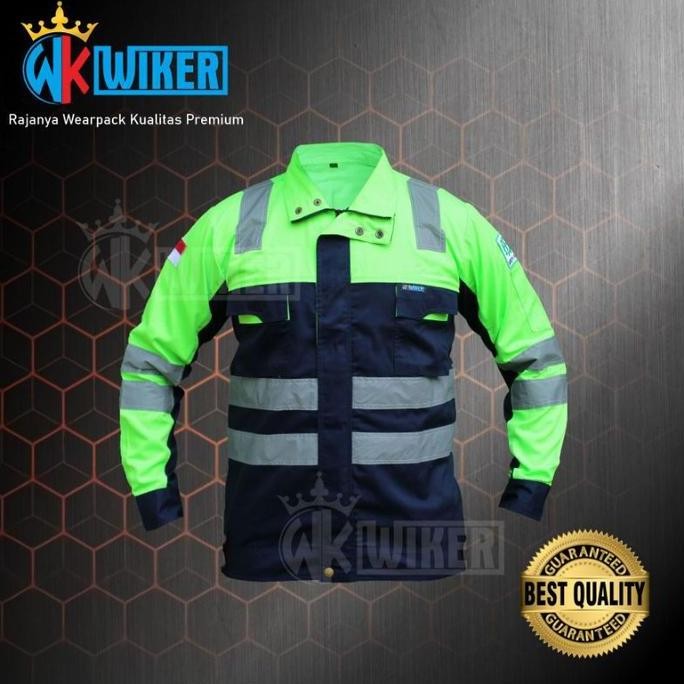 wearpack full scotlet/seragam kerja/pakaian kerja/wiker safety