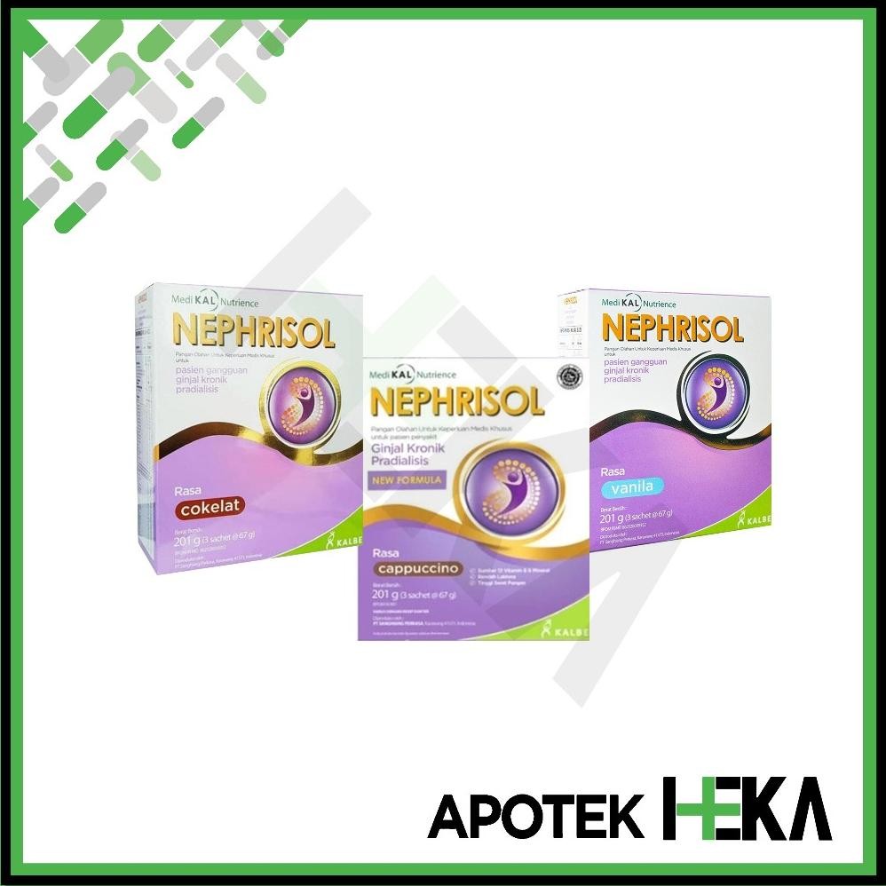 

Nephrisol Vanila/Cappucino 201 gram - Pasien Ginjal Pradialisis [BOGOR] Nugi