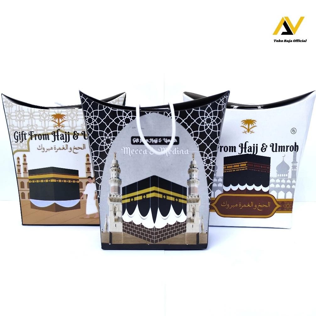 

Dus Box Kotak Kosong Unik Oleh-Oleh Haji Dan Umrah Isi 50 pcs Nugi