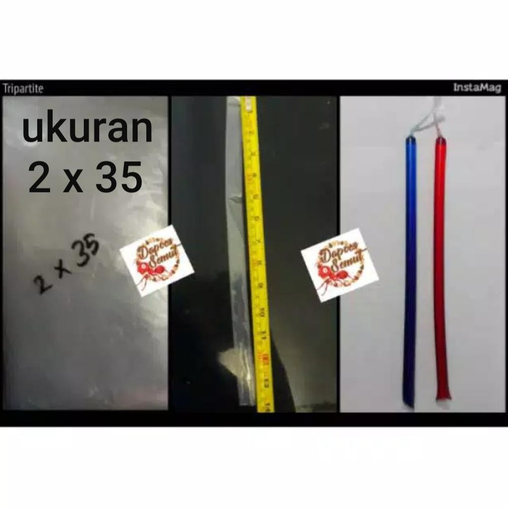 

Plastik Es Double Pensil uk 2 x 35 ( qty 500 gr ) Nugi