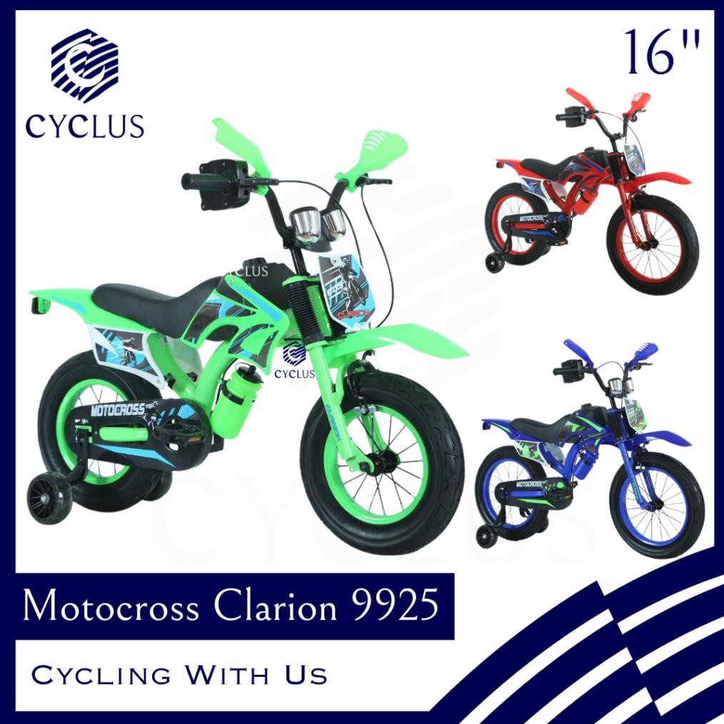 Terlaris Sepeda Bmx Anak Motocross Bmx Trail Gp Clarion 9925 9926 3.0 Ban Besar Kokoh Jumbo Suspensi