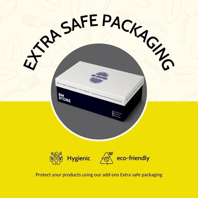 

DOUBLE BOX EXTRA SAFE PACKAGING - BM STORE ORIGINAL FOOTWEAR Nugi