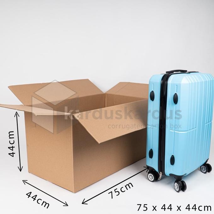 

KARDUS | BOX | KARTON PACKING ( 75 x 44 x 44 ) TERBESAR DAN KUAT POLOS Nugi