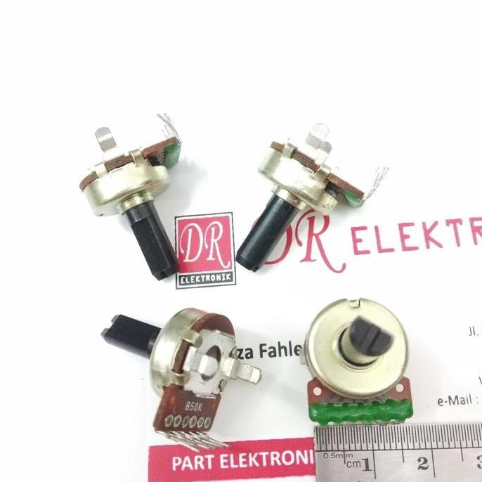 Potensio ORI tape politron Polytron nonCT non CT 50K 6p 6 pin 6 kaki Nugi