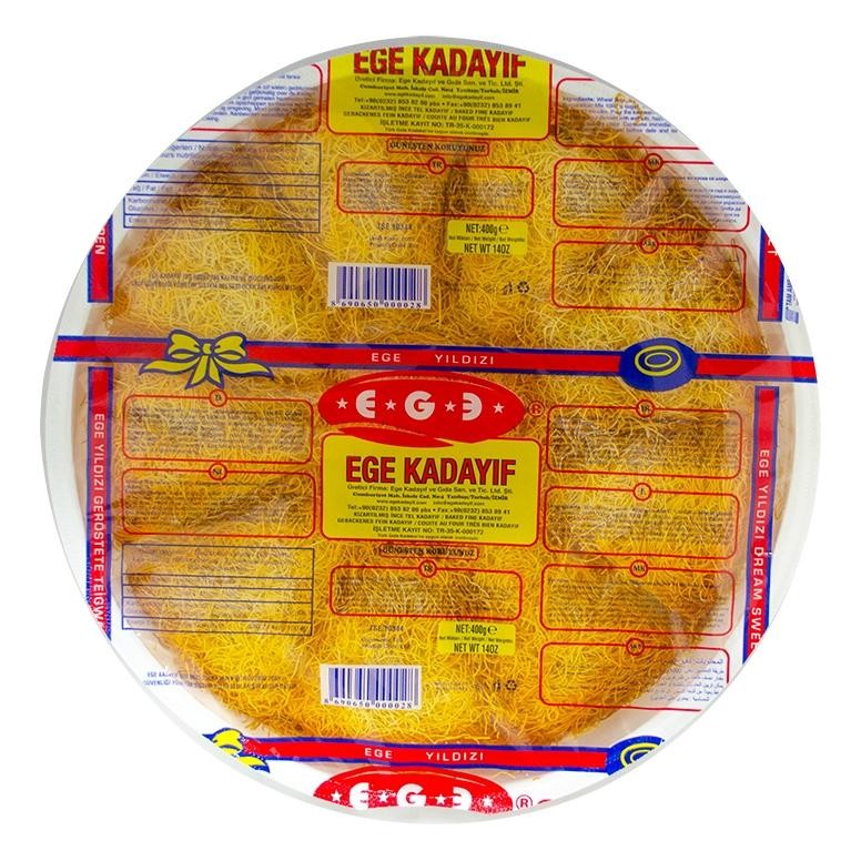 

kunefe atau kunafa kering sangrai premium original Turki (kadayif) bahan Coklat Dubai Nugi