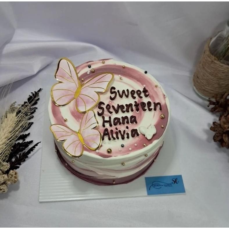 

Korean Cake | Diameter 12cm | Birthday Cake| bisa H-1 [tergantung slot] Nugi