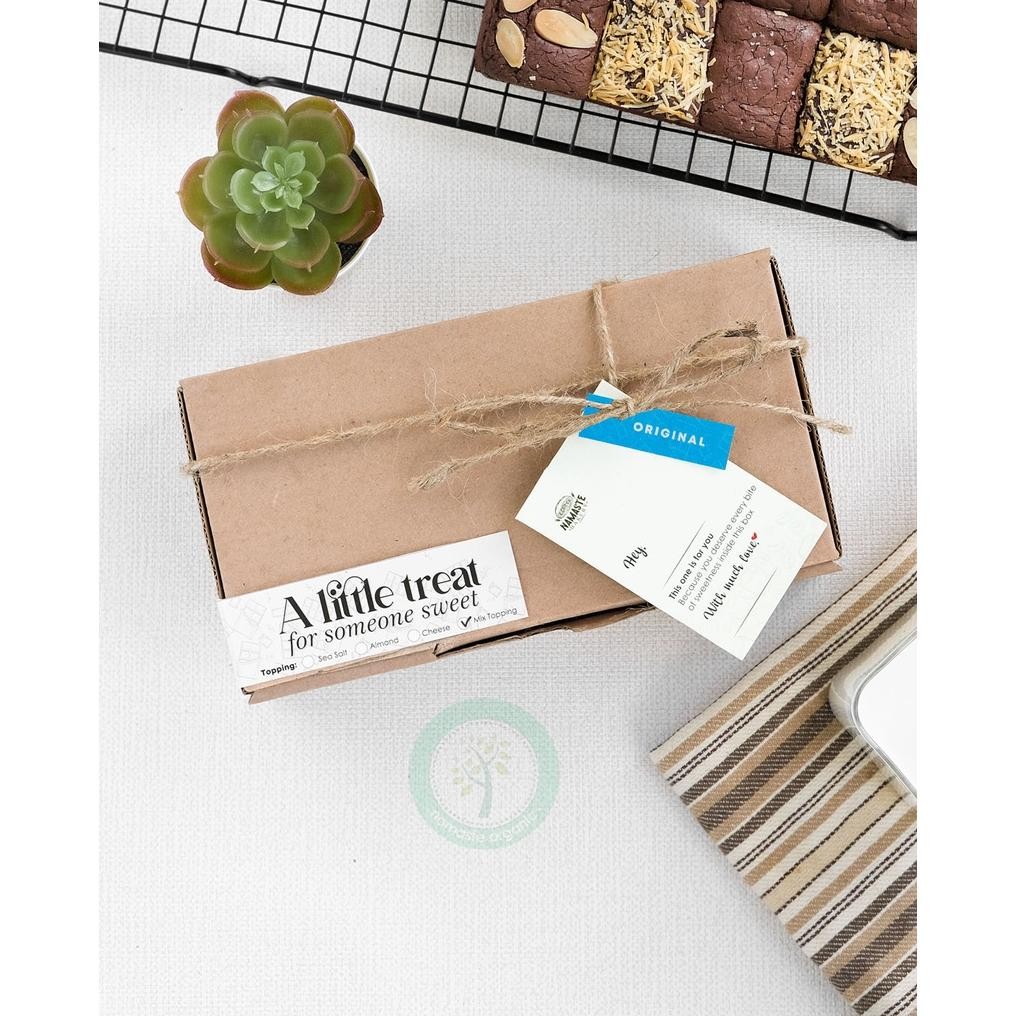 

BROWNIE FUDGE GLUTEN FREE 10X20CM - MIX Nugi