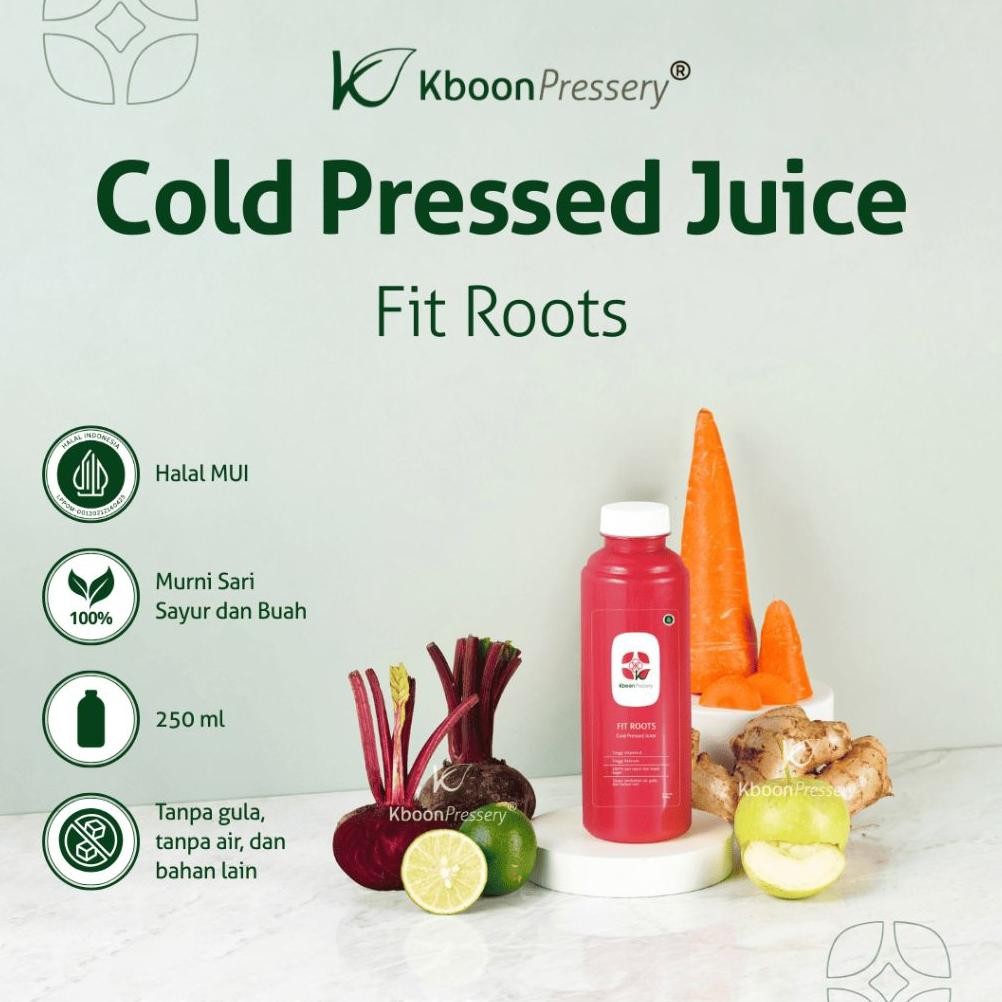 

Cold Pressed Juice Fit Roots 250ml Nugi