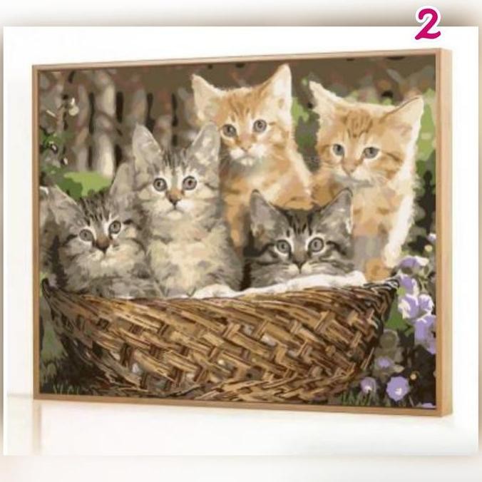 

painting by numbers / alat lukis / lukisan / mewarnai / gambar (40x50)