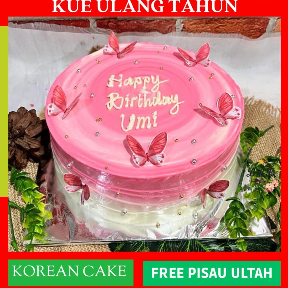 

Korean Cake / Korean Bento Cake / Kue Ulang Tahun / Cake Ulang Tahun / Kue Ultah / Birthday Cake Nugi