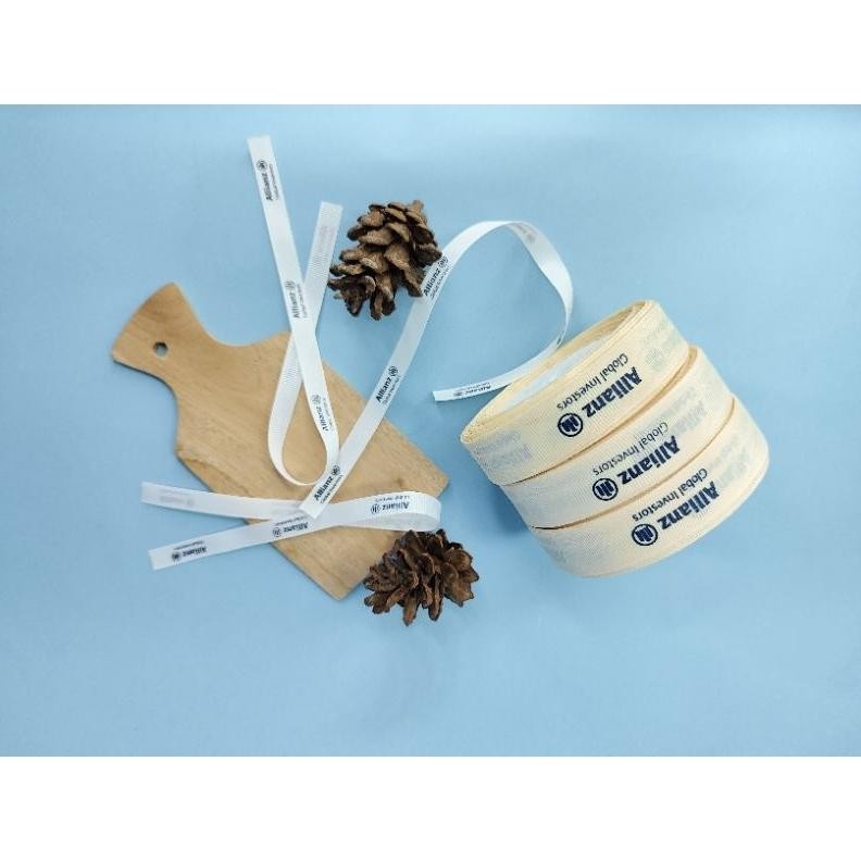 

Label Pita Grossgrain, Pita Garis+Sablon, Pita Souvenir, Pita Kado, Pita Hampers, Pita Ulang Tahun, Label Custom Nama+Logo Nugi