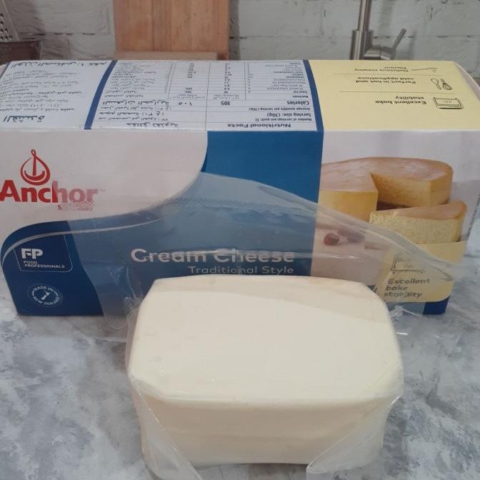 

Anchor Cream Cheese 200-250gr Repack (KHUSUS INSTAN) Nugi