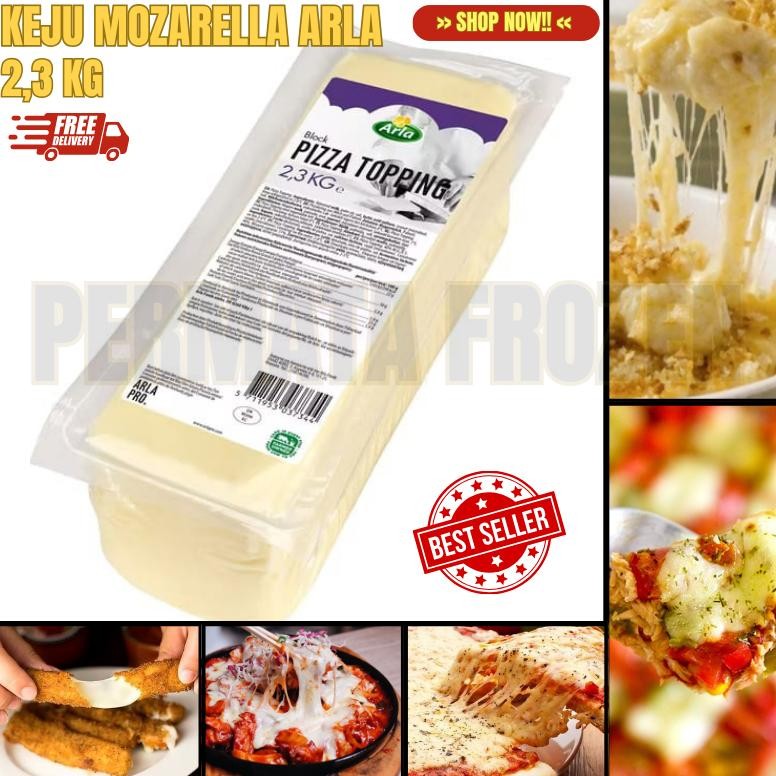 

Mozarella Arla 2,3KG (HALAL) Nugi