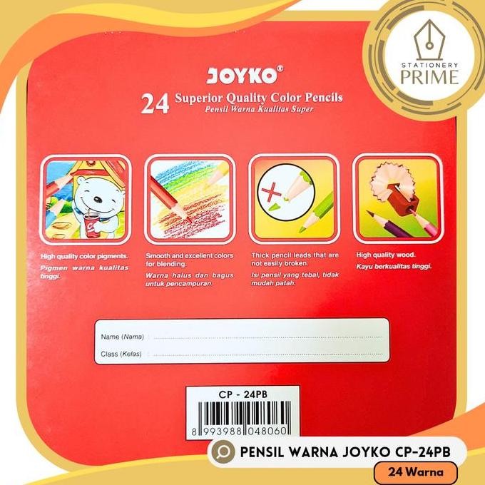 

Pensil Warna Joyko Cp-24Pb 24 Warna Panjang