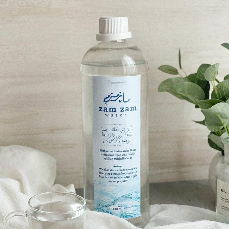 

Zam Zam Water Makkah 1 Liter - Air Zam Zam Asli 100 % Nugi