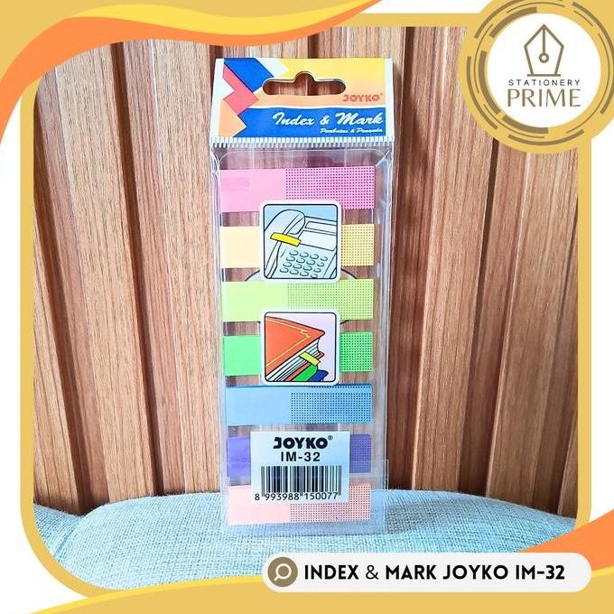 

Index & Mark / Penanda / Pembatas Kertas Joyko Im-32 ( Isi 25 Lembar )