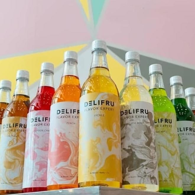 

DELIFRU SYRUP ALL FRUIT VARIAN 1L / SIRUP DELIFRU BUAH & MOJITO 1 L Nugi