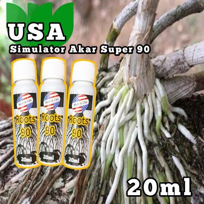 Root 90 Usa Booster Akar Perlebat Dan Pemicu Akar 20Ml