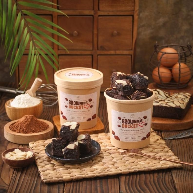 

Brownies Bucket - Brownies Bite Nugi