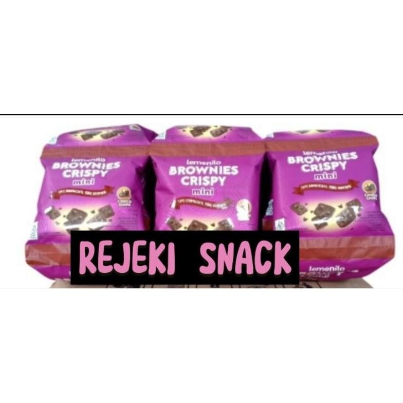 

Lemonilo Brownies Crispy Mini ( 1 renceng isi 10 ) Nugi