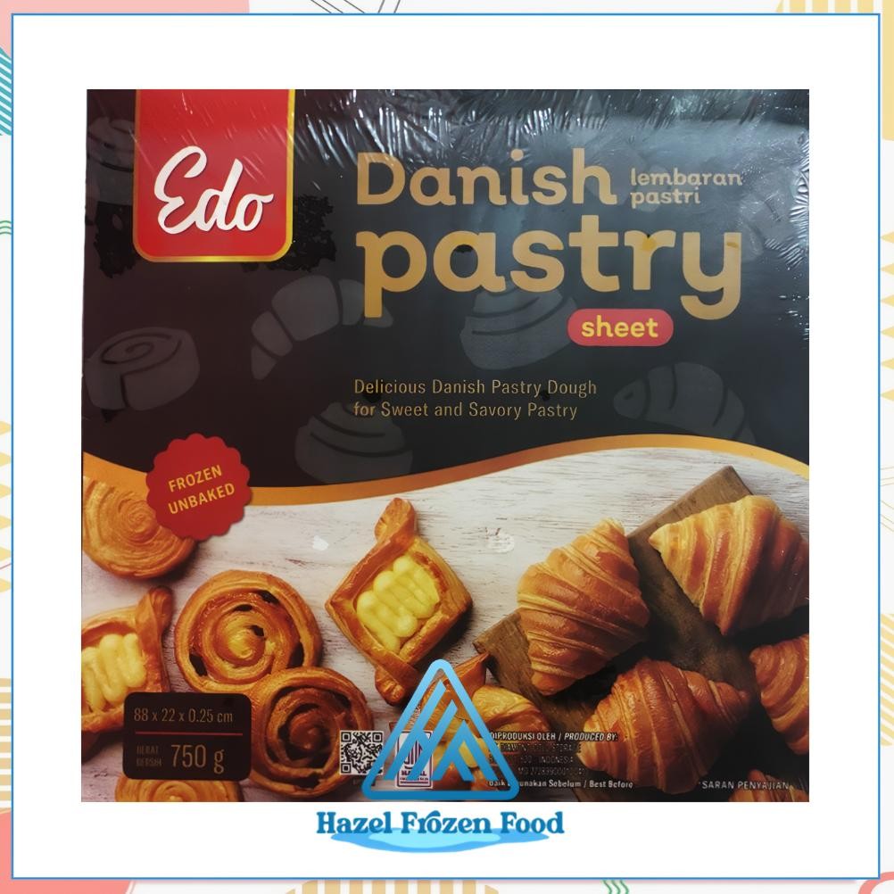 

Edo Danish Pastry 750gr Frozen Food Karawang Nugi