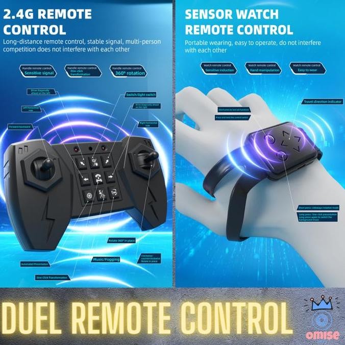 Mobil Remote Control RC Sensor Tangan Mainan Anak Stunt Drift