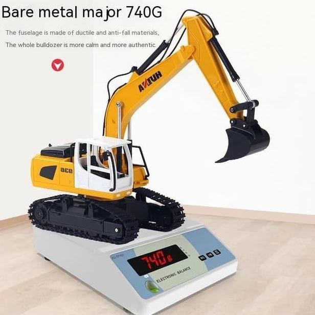 Huina 1516 RC Excavator 1/24 Mainan Mobil Beko Remote Control