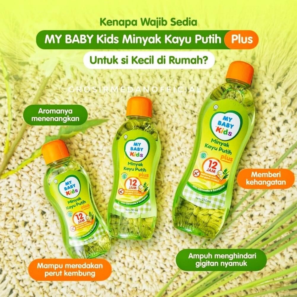 New CHAROZA MY BABY Minyak Kayu Putih Plus | My Baby