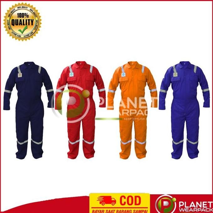 WEARPACK COVERALL WEARPACK TERUSAN MERAH