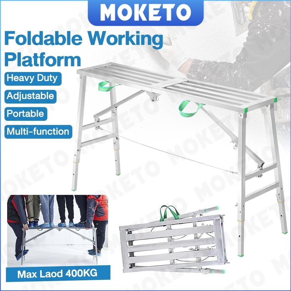Terlaris Alat Cat Scaffolding Steger Perancah Premium Baru Tangga Lipat Platform Portabel Multifungs