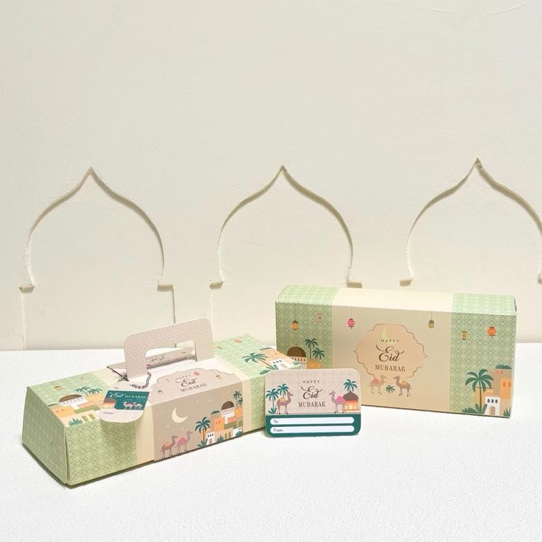 

5 Set Box Tenteng Zea 22x10x5cm Box Kotak Kue Brownies Lebaran Idul Fitri Hampers Nugi