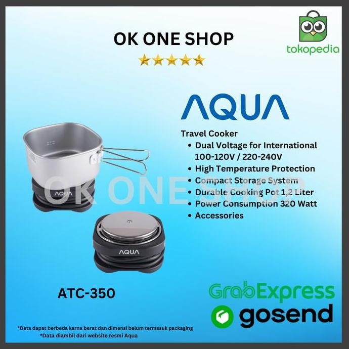 AQUA Travel Cooker ATC-350 (Cooker Wisata)
