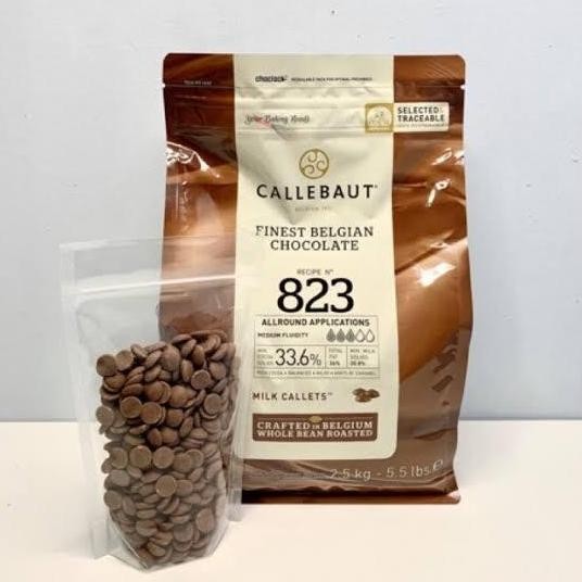 

NEW milk chocolate callebaut 823 250 gr