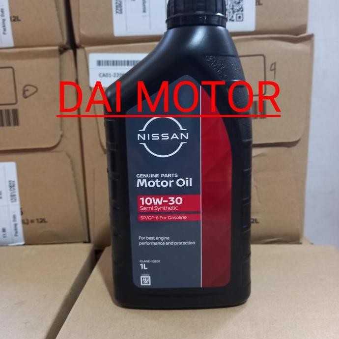 TERLARIS - nissan genuine oil SN 10w30 (OLI NISSAN DATSUN)