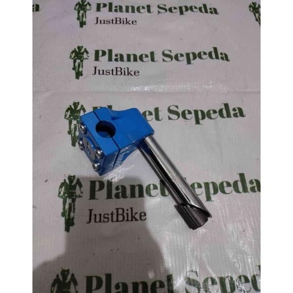 Tiang Stang BMX GT Biru l Quil Stem BMX GT