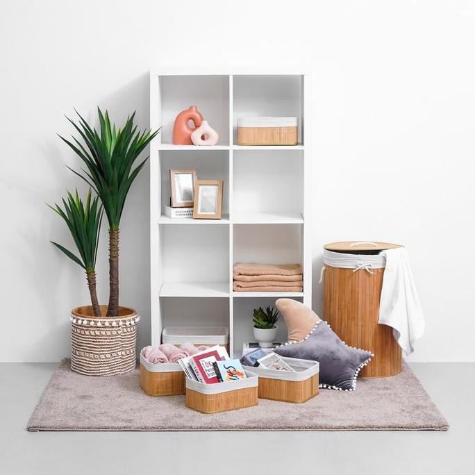 Informa - Keranjang Laundry - Keranjang Laundry Bambu 39x60 Cm