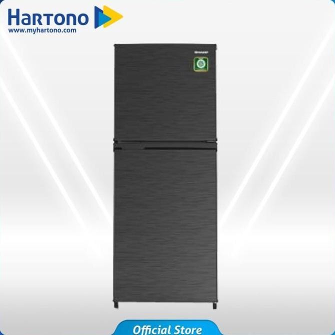 Sharp Kulkas Kecil 2 Pintu Small 2 Door Refrigerator SJ236MNHS