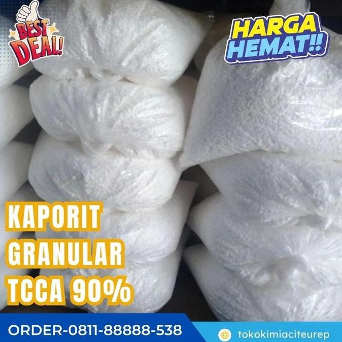 Kaporit Granular 90% / Chlorine Granular 90% / obat kolam renang