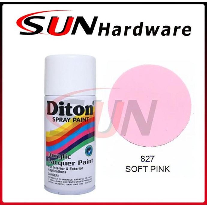 Pilox DITON 300 ml Soft Pink 827 Pilox Pylox Solid Pink Muda Gloss