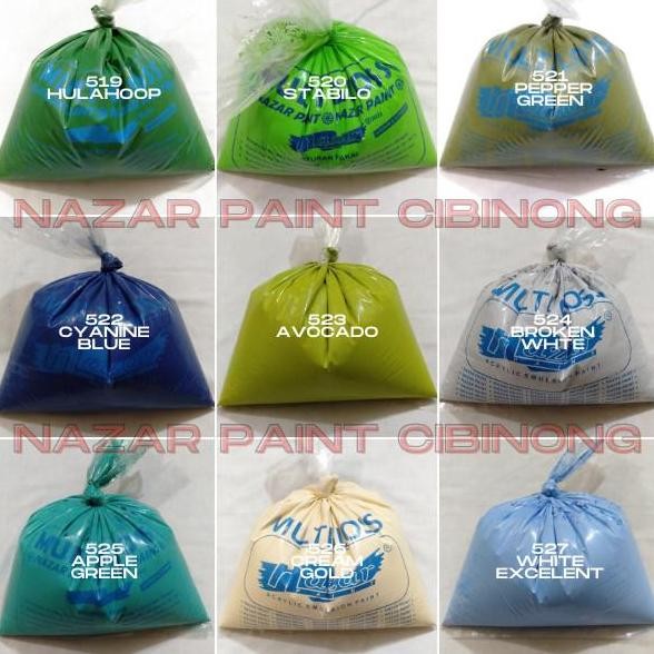 NAZAR PAINT CAT TEMBOK KILOAN WEATHERSHIELD KUALITAS MULTIGUNA GLOSS